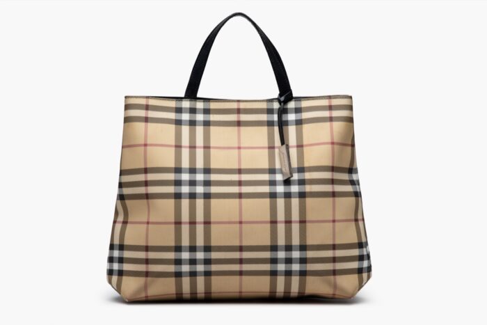 Burberry Nova Check Shopper Tote Bag