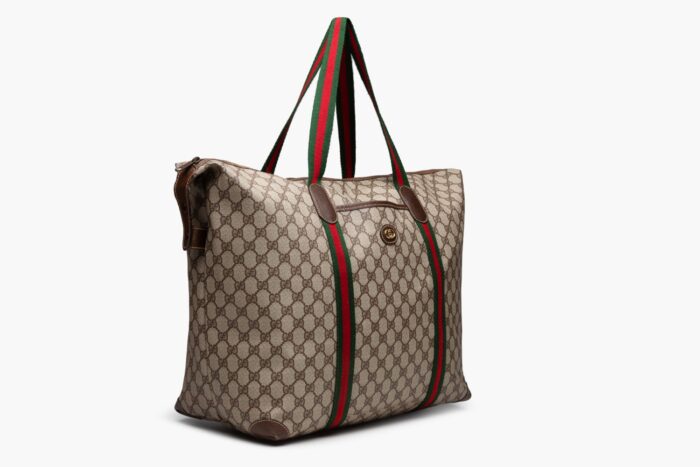 Gucci Vintage GG Monogram Front Pocket Large Shopping Bag - Accessory Collection - Image 2