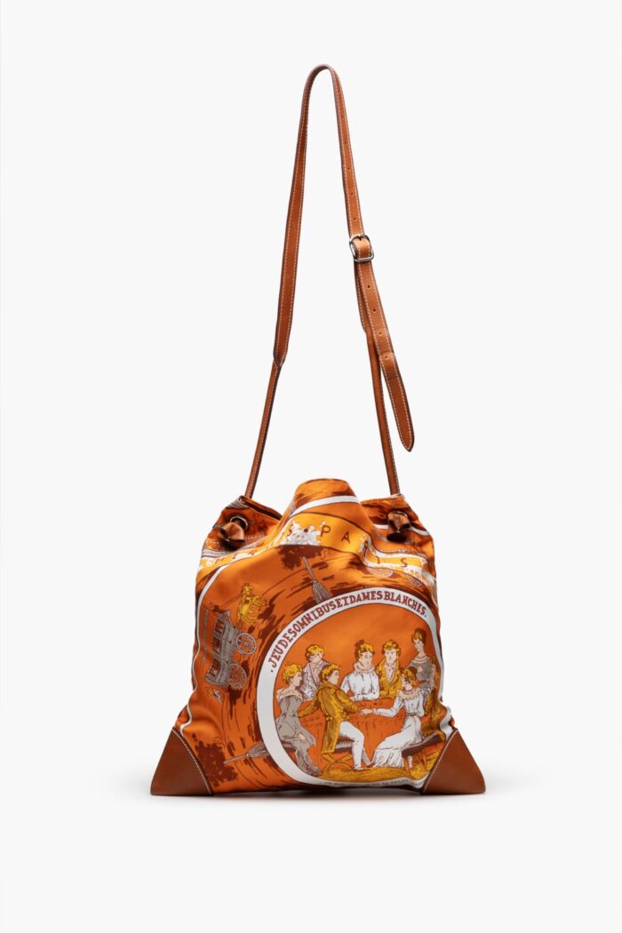 Hermes Silk City Tan Orange