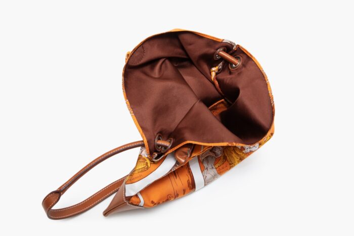 Hermes Silk City Tan Orange - Image 3