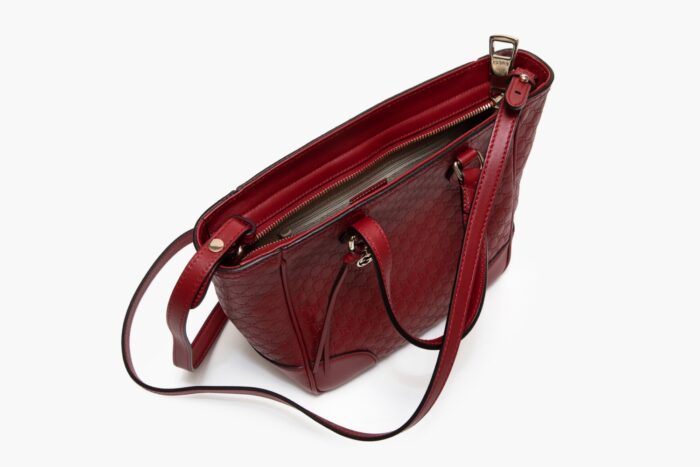 Gucci Guccissima Mini Tote Red - Image 3
