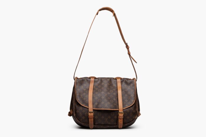 Louis Vuitton Messenger Saumur 43 Double Strap Cross Body  Bag