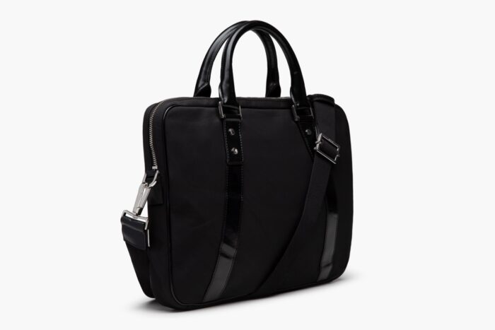 Dior Homme Black Nylon Business Bag - Image 2