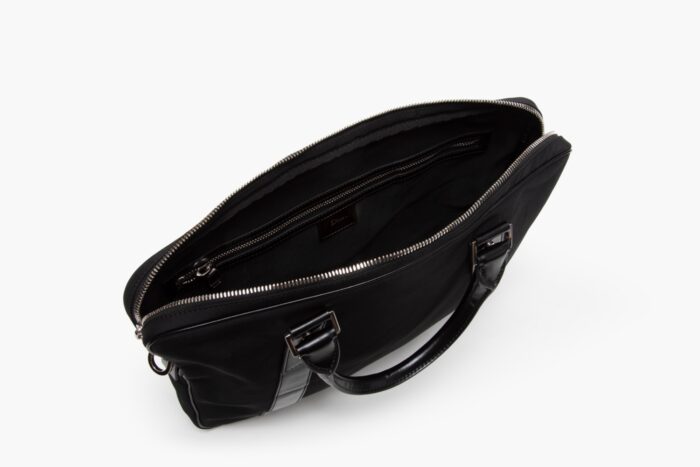Dior Homme Black Nylon Business Bag - Image 4