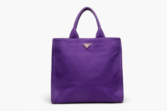 Prada Large Tote Bag Purple