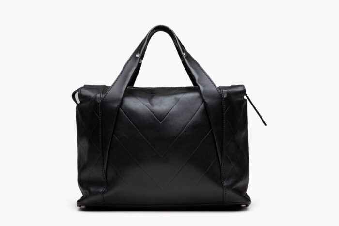 Chanel CC Chevron Leather Mini Tote - Image 3
