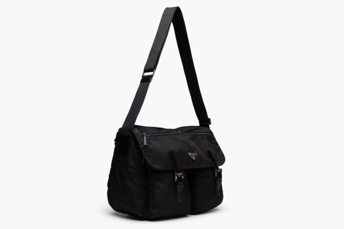 Prada Double Buckle Messenger Bag - Image 2