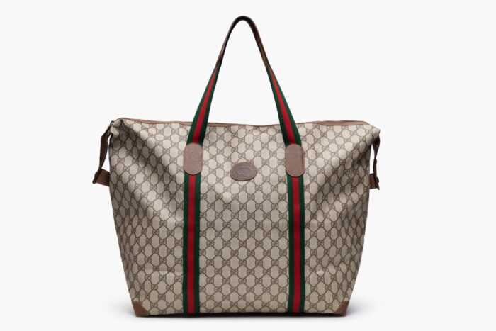 Gucci Vintage GG Monogram Large Shopping Bag - Accessory Collection