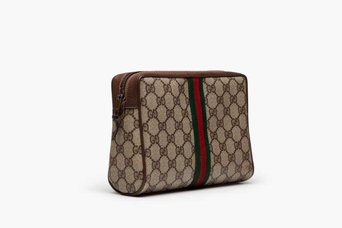 Gucci Vintage GG Monogram Toiletry Pouch/Accessory Collection - Image 2