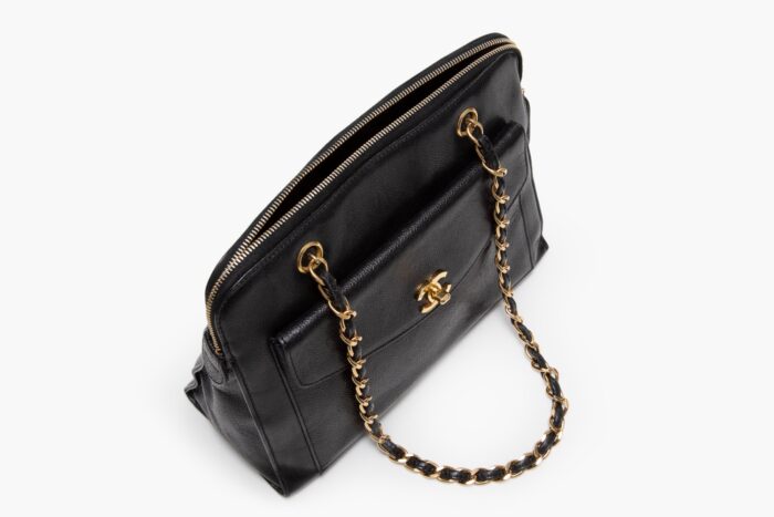 Chanel Turnlock Front Pocket Chain Zip - Image 3