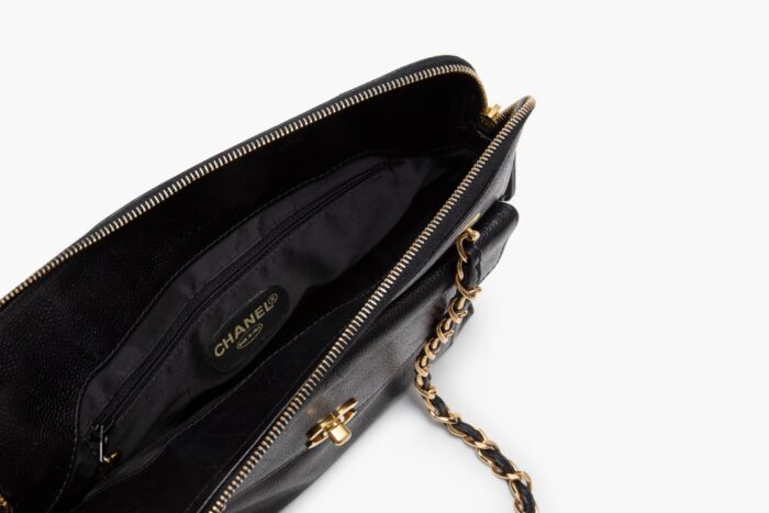 Chanel Turnlock Front Pocket Chain Zip - Image 4