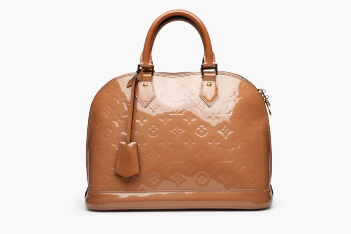 Louis Vuitton Noisette Monogram Vernis Alma