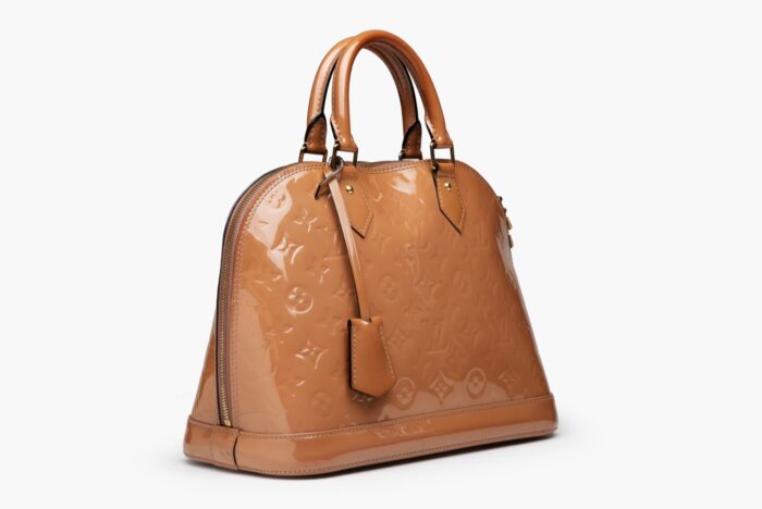 Louis Vuitton Noisette Monogram Vernis Alma - Image 2
