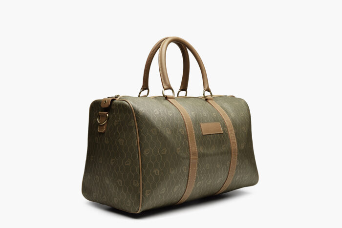 Christian Dior Honeycomb Leather Boston Bag - Image 2