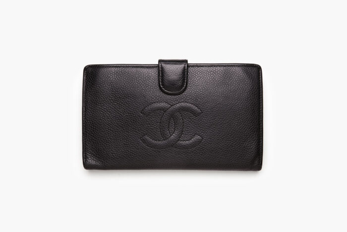 Chanel Long Logo Bifold Wallet