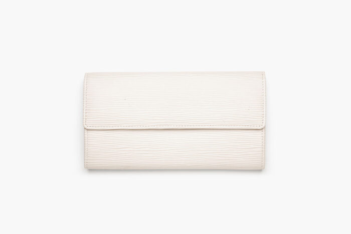Louis Vuitton Ivory Epi Sarah Wallet