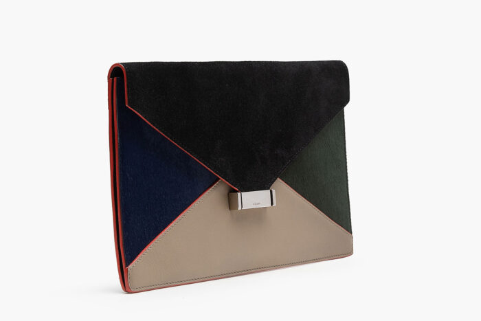 Céline Diamond Envelope Clutch - Image 2